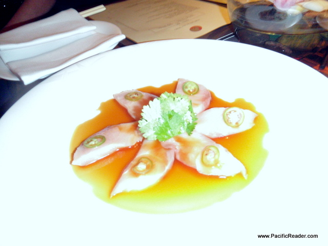 Best of Sashimi, Nobu Waikiki Yellowtail Sashimi w/ Jalapeno