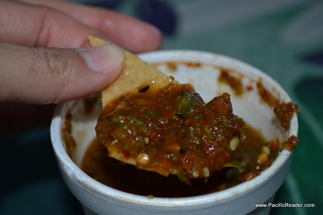 The Hottest Salsa on Oahu is at El Palenque