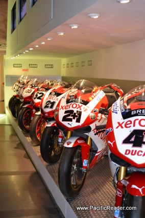 Touring the Ducati Motorcycle Factory & Museum